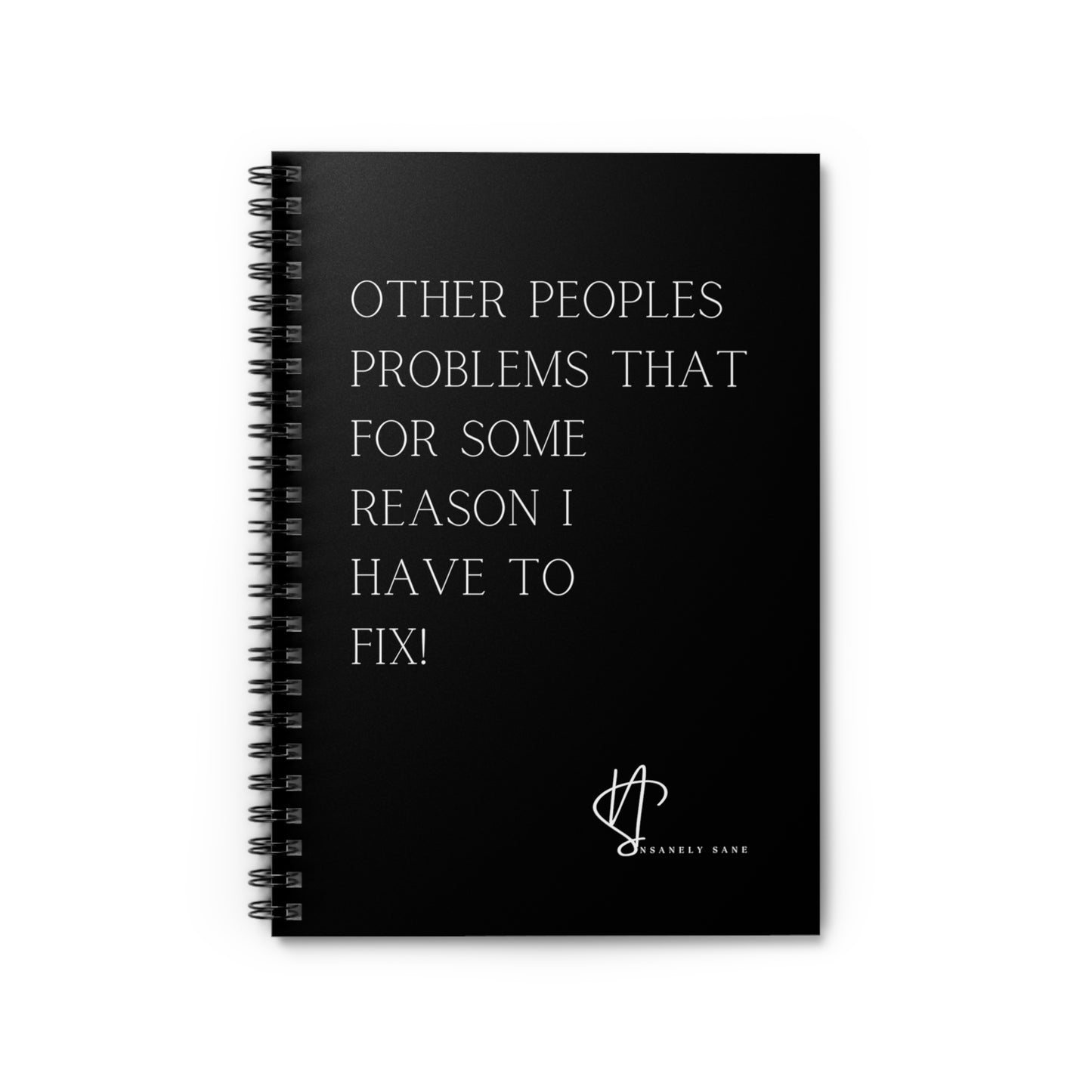 Notebook- Other People's problems