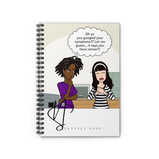 Notebook- Googled Symptoms