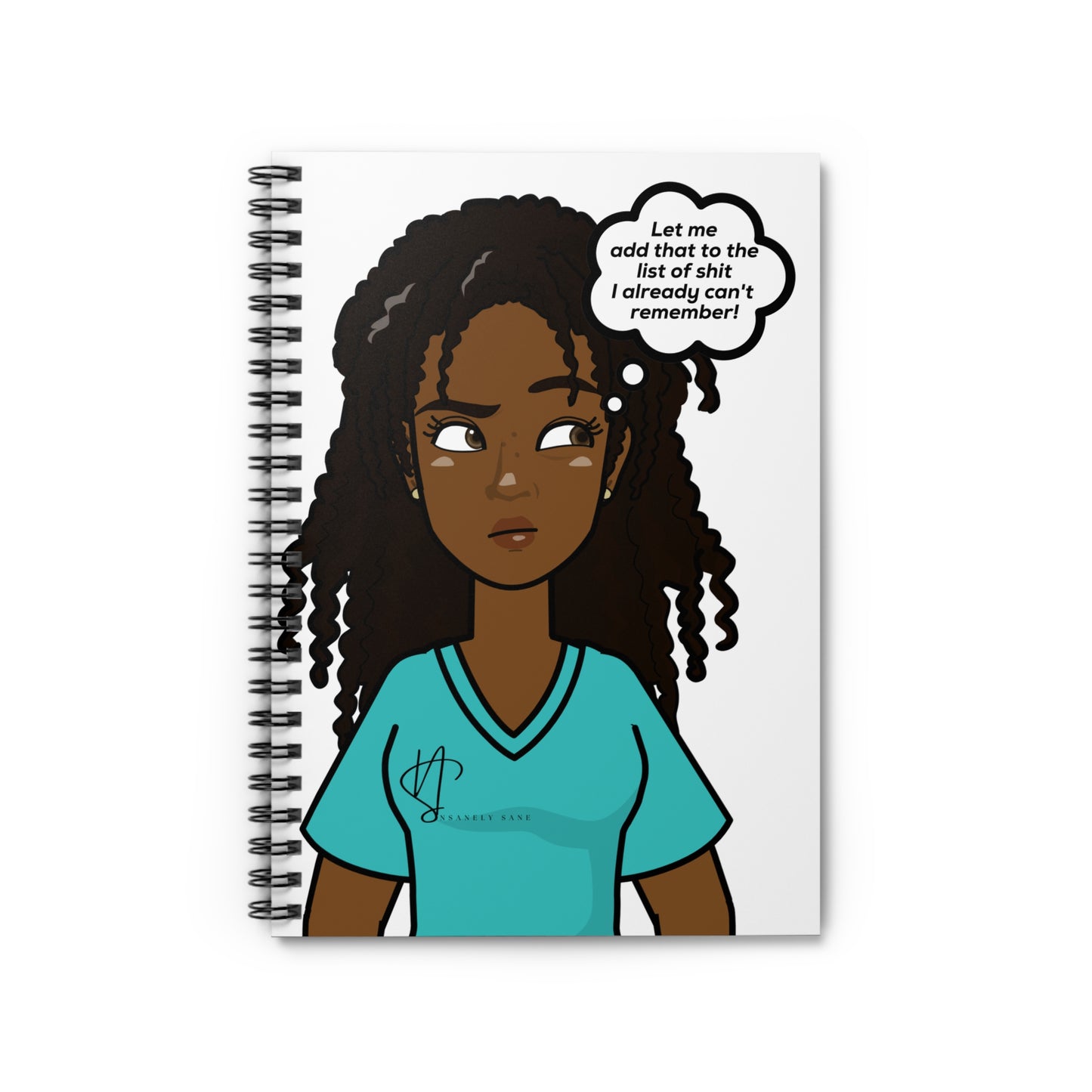 Notebook - Can't Remember (Full View)