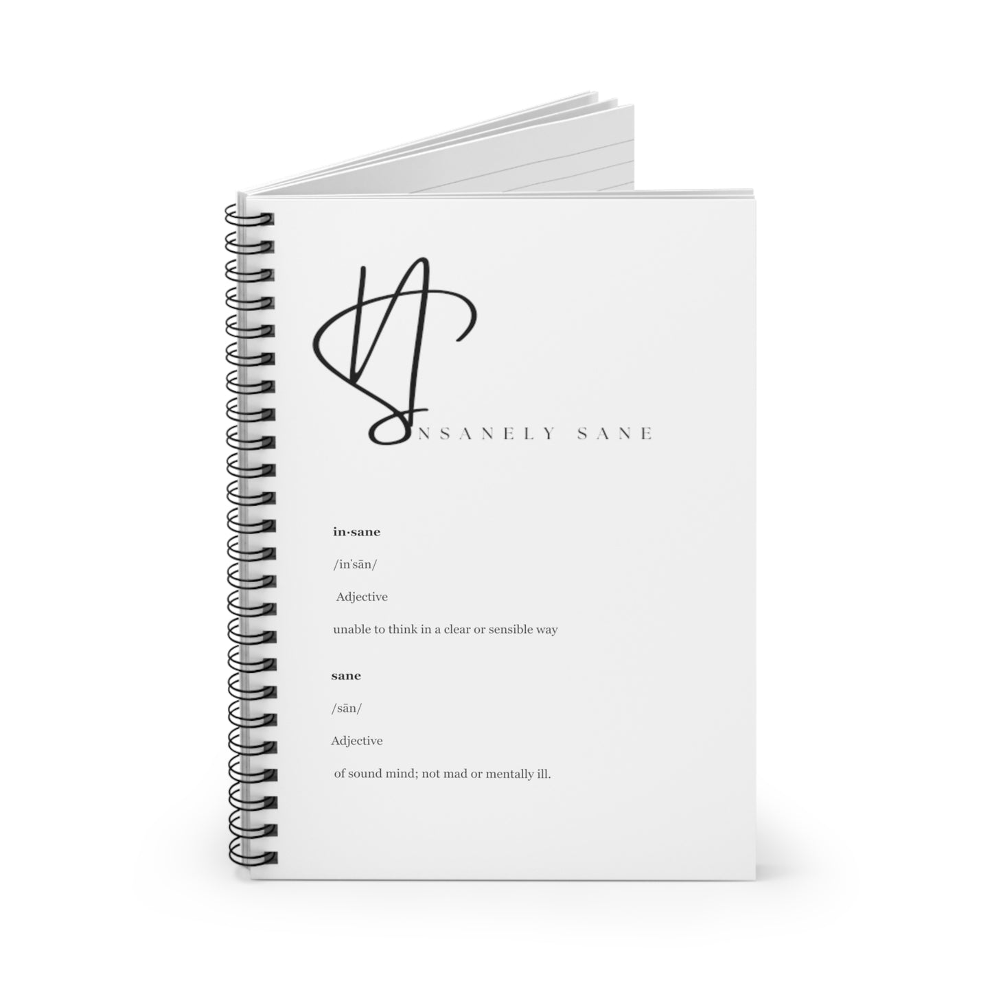 Nurse Notebook - Definition of Insane