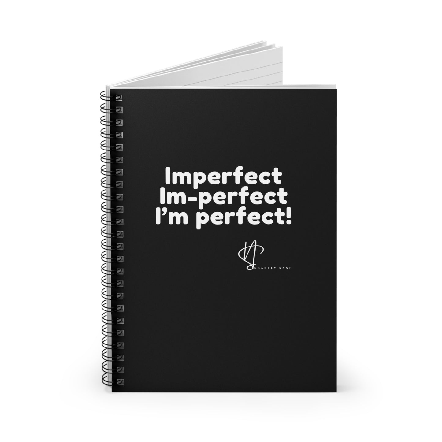 Notebook- I'm Perfect!