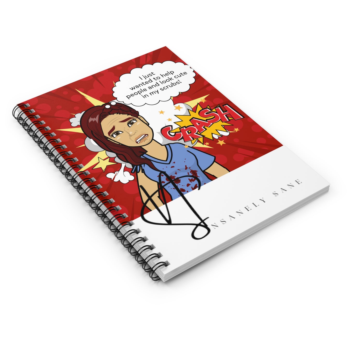 Notebook- Cute in Scrubs