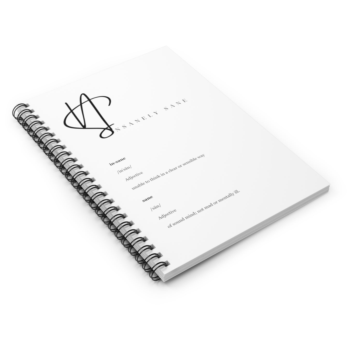 Nurse Notebook - Definition of Insane