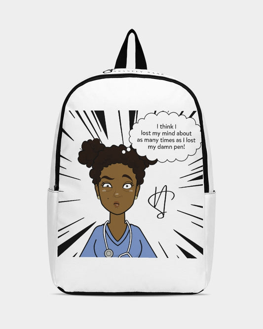 Nurse Backpack – "I Think I Lost My Mind About as Many Times as I Lost My Pen"