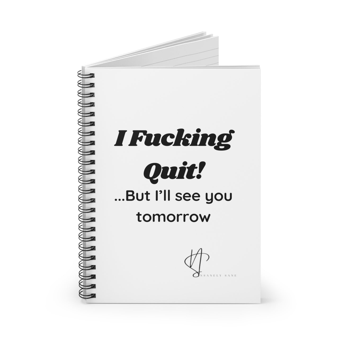 Notebook- I Quit!