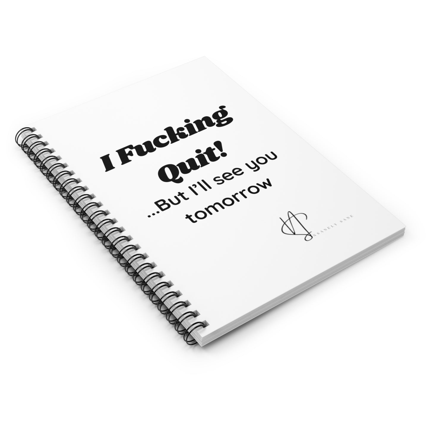 Notebook- I Quit!