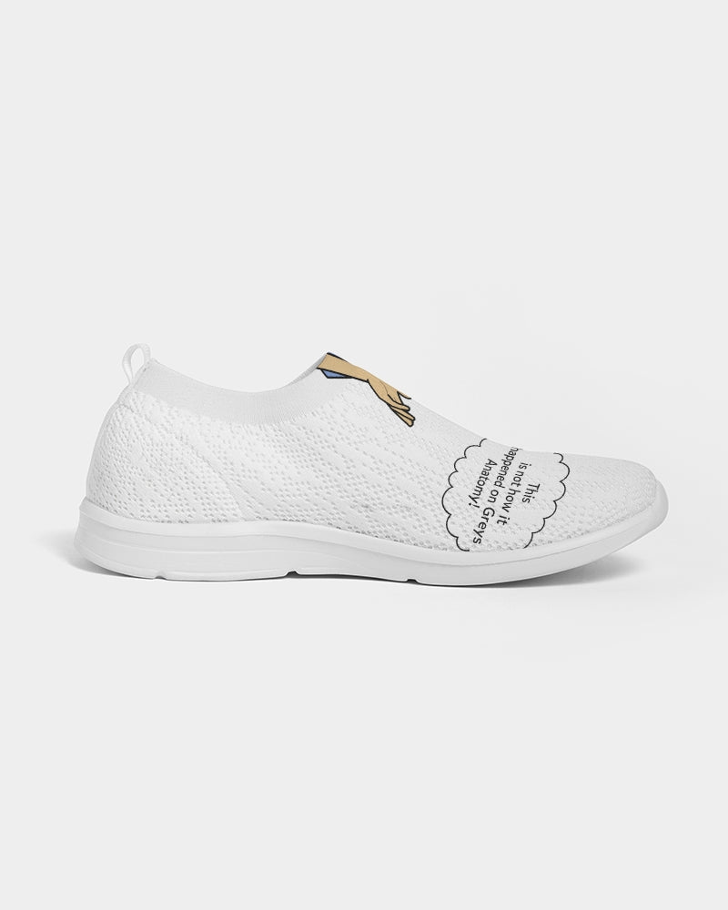 Flyknit Nurse Slip-On Shoes – "This Is Not How It Happened on Grey’s Anatomy"