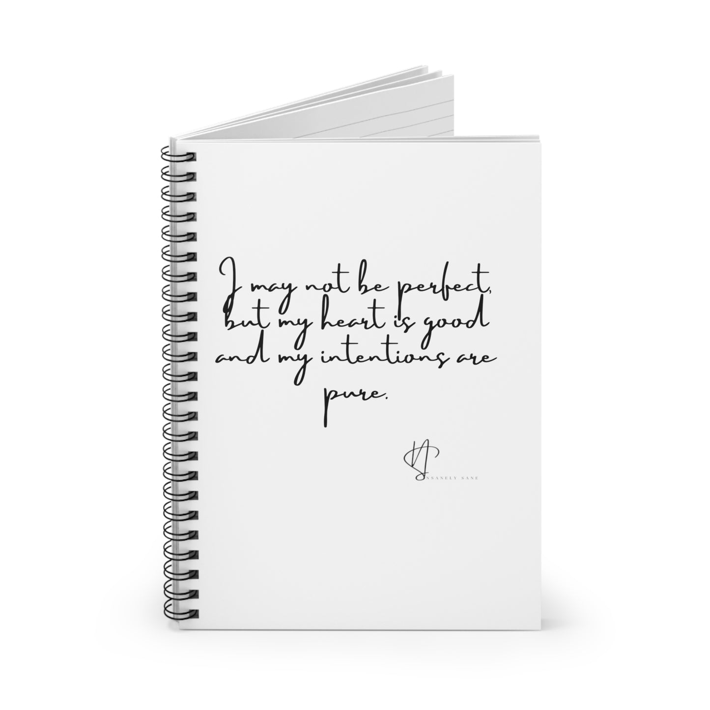 Notebook- Heart is pure