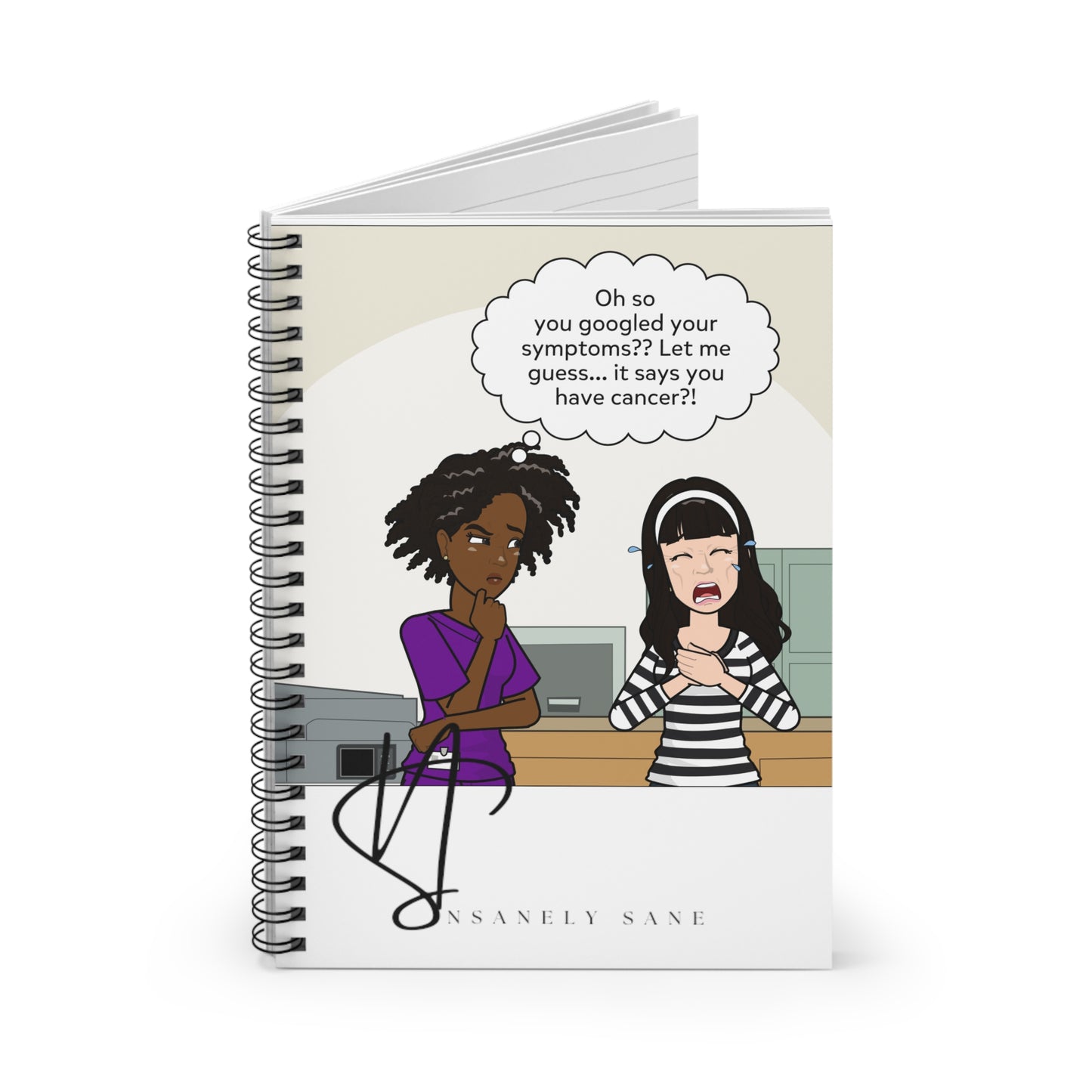 Notebook- Googled Symptoms
