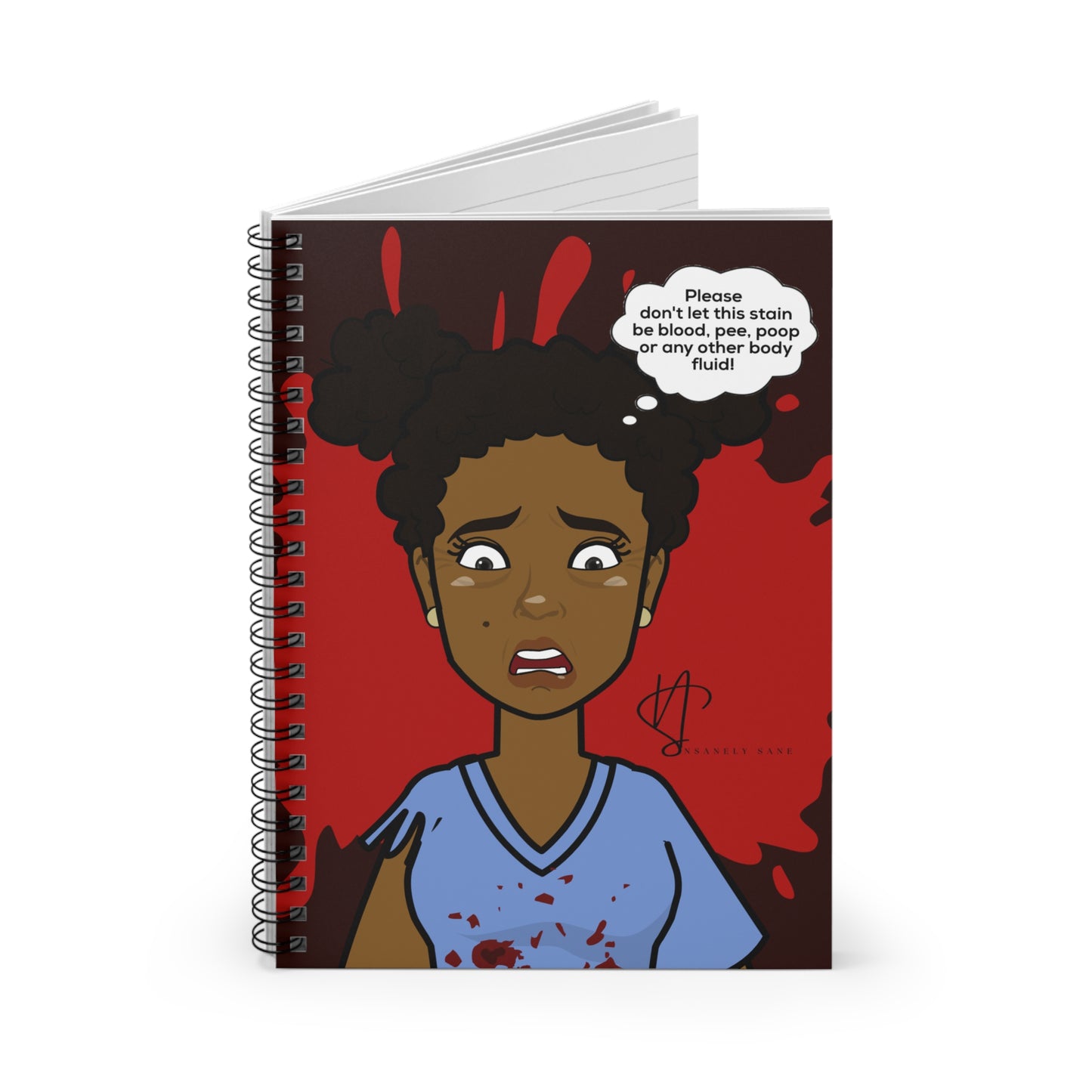 Notebook- Stain