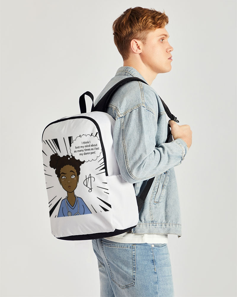 Nurse Backpack – "I Think I Lost My Mind About as Many Times as I Lost My Pen"
