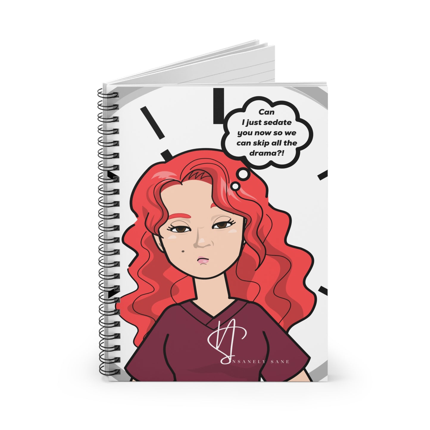 Notebook- Sedate You