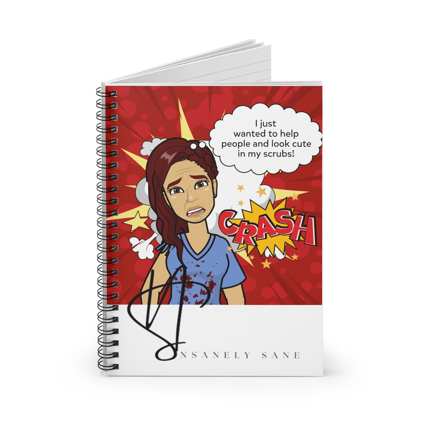 Notebook- Cute in Scrubs