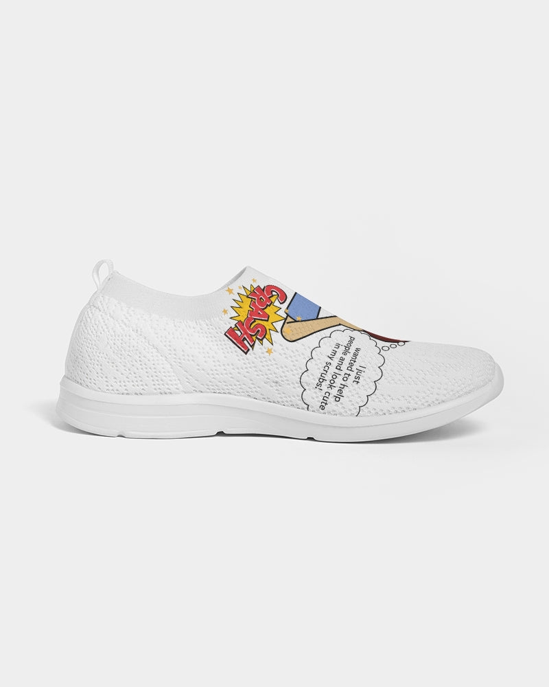Flyknit Nurse Slip-On Shoes – "I Just Wanted to Look Cute in My Scrubs"
